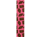 Pieces of Chocolate Pattern Print Table Runner