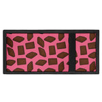 Pieces of Chocolate Pattern Print Trifold Wallet