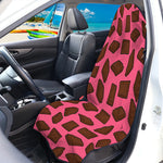 Pieces of Chocolate Pattern Print Waterproof Car Seat Cover