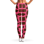 Pieces of Chocolate Pattern Print Women's Leggings