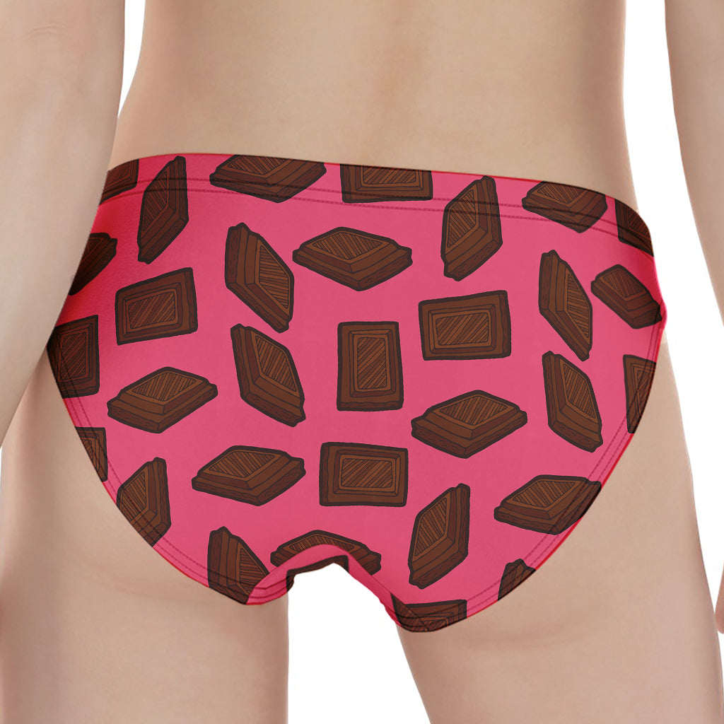 Pieces of Chocolate Pattern Print Women's Panties