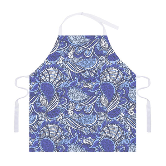 Pigeon Floral Bohemian Pattern Print Adjustable Apron