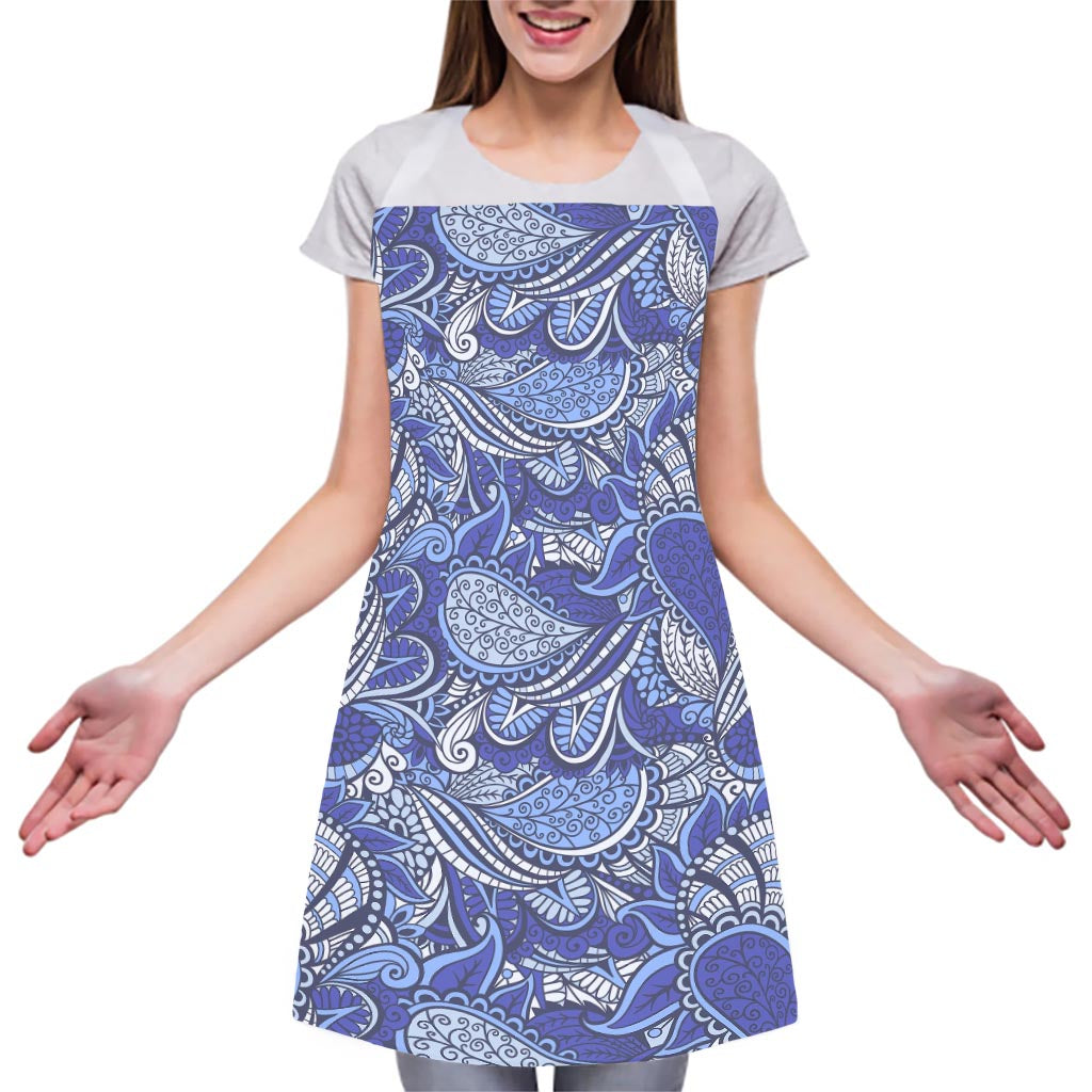 Pigeon Floral Bohemian Pattern Print Adjustable Apron