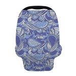 Pigeon Floral Bohemian Pattern Print Baby Seat Cover