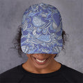 Pigeon Floral Bohemian Pattern Print Baseball Cap