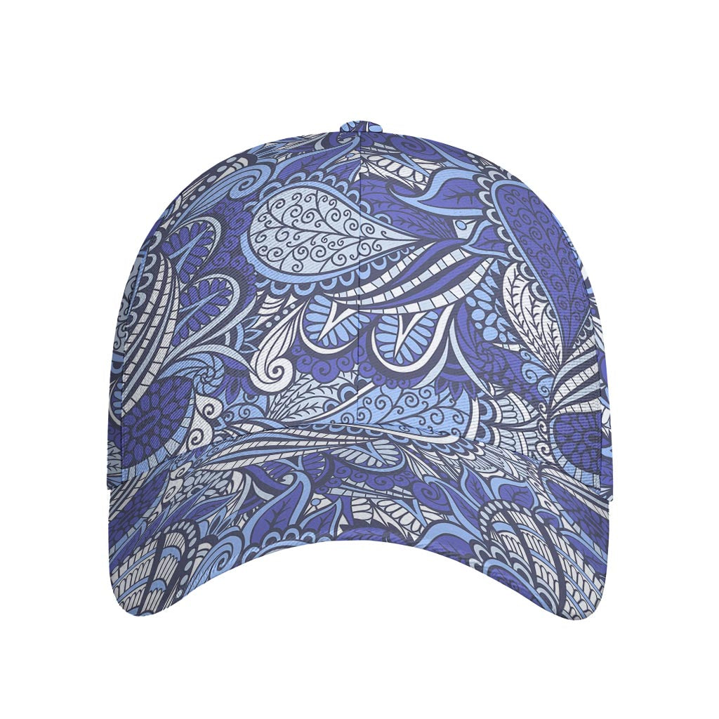 Pigeon Floral Bohemian Pattern Print Baseball Cap