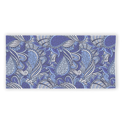 Pigeon Floral Bohemian Pattern Print Beach Towel