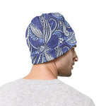 Pigeon Floral Bohemian Pattern Print Beanie
