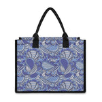 Pigeon Floral Bohemian Pattern Print Canvas Tote Bag