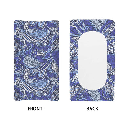 Pigeon Floral Bohemian Pattern Print Changing Pad Cover