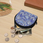 Pigeon Floral Bohemian Pattern Print Coin Purse