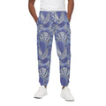 Pigeon Floral Bohemian Pattern Print Cotton Sweatpants