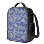 Pigeon Floral Bohemian Pattern Print Crossbody Lunch Bag