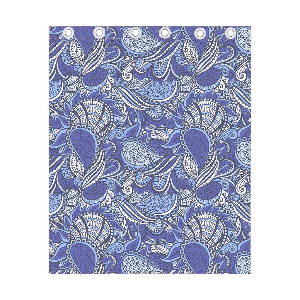 Pigeon Floral Bohemian Pattern Print Curtain