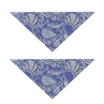 Pigeon Floral Bohemian Pattern Print Dog Bandana