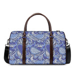 Pigeon Floral Bohemian Pattern Print Duffle Bag
