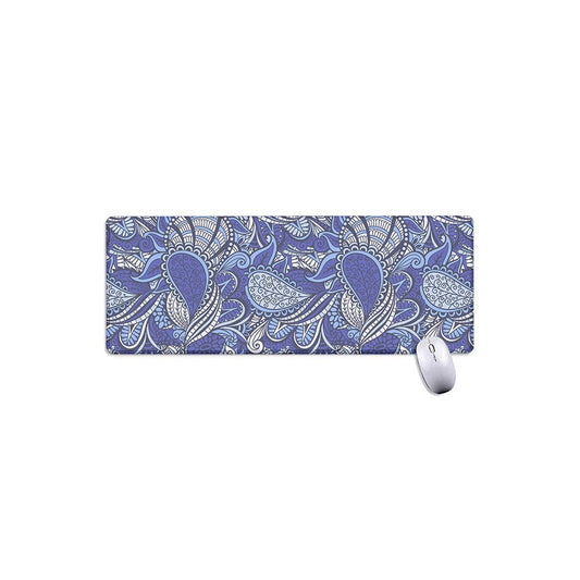 Pigeon Floral Bohemian Pattern Print Extended Mouse Pad