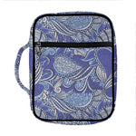 Pigeon Floral Bohemian Pattern Print Front Pocket Bible Bag