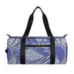 Pigeon Floral Bohemian Pattern Print Gym Bag