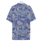 Pigeon Floral Bohemian Pattern Print Hawaiian Shirt