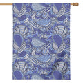 Pigeon Floral Bohemian Pattern Print House Flag