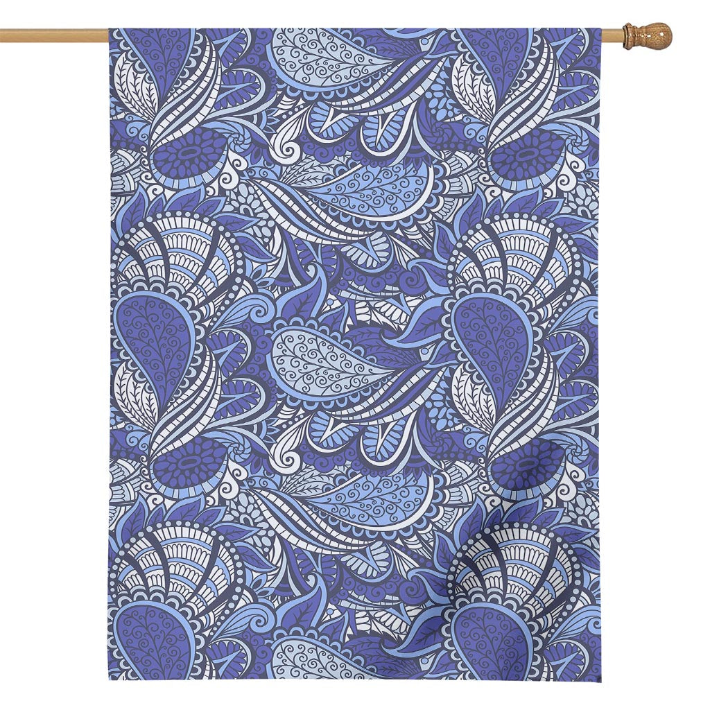 Pigeon Floral Bohemian Pattern Print House Flag