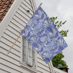 Pigeon Floral Bohemian Pattern Print House Flag