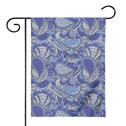 Pigeon Floral Bohemian Pattern Print House Flag