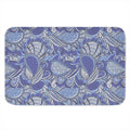 Pigeon Floral Bohemian Pattern Print Indoor Door Mat