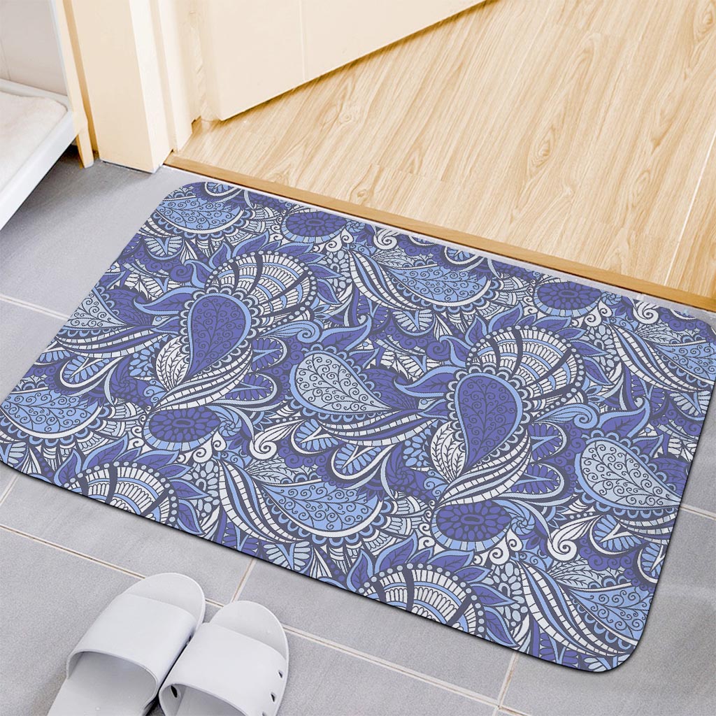 Pigeon Floral Bohemian Pattern Print Indoor Door Mat