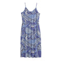 Pigeon Floral Bohemian Pattern Print Jersey Midi Cami Dress