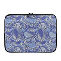 Pigeon Floral Bohemian Pattern Print Laptop Sleeve