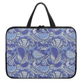 Pigeon Floral Bohemian Pattern Print Laptop Sleeve With Handle