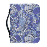 Pigeon Floral Bohemian Pattern Print Leather Bible Cover