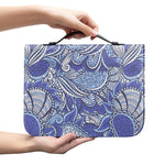 Pigeon Floral Bohemian Pattern Print Leather Bible Cover