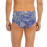 Pigeon Floral Bohemian Pattern Print Men's Briefs