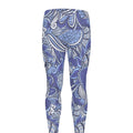 Pigeon Floral Bohemian Pattern Print Men's Leggings
