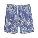 Pigeon Floral Bohemian Pattern Print Men's Sports Shorts