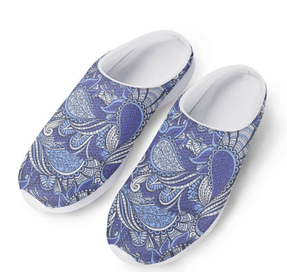Pigeon Floral Bohemian Pattern Print Mesh Casual Shoes