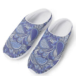 Pigeon Floral Bohemian Pattern Print Mesh Casual Shoes