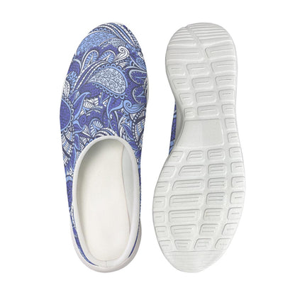 Pigeon Floral Bohemian Pattern Print Mesh Casual Shoes
