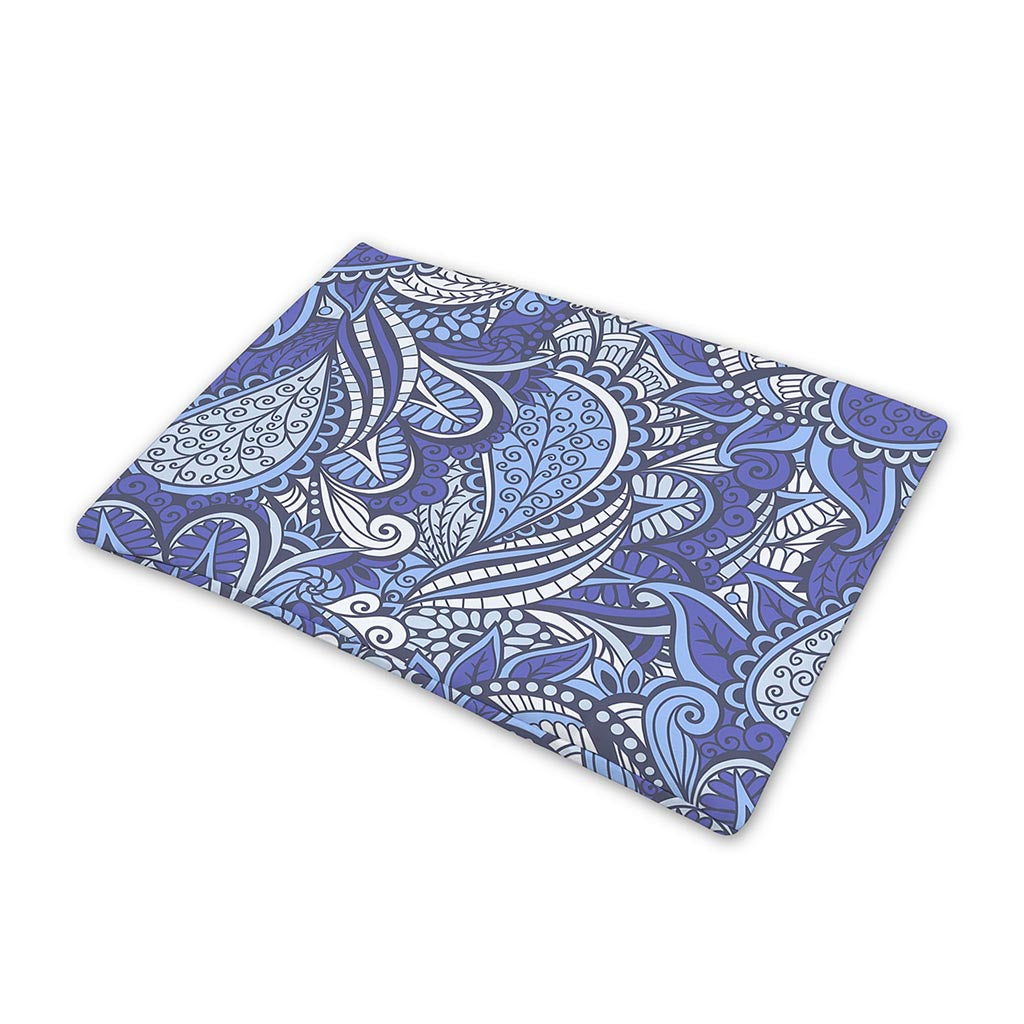 Pigeon Floral Bohemian Pattern Print Pet Cooling Mat Cover