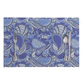 Pigeon Floral Bohemian Pattern Print Placemat