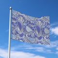 Pigeon Floral Bohemian Pattern Print Polyester Flag
