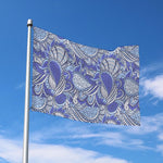 Pigeon Floral Bohemian Pattern Print Polyester Flag