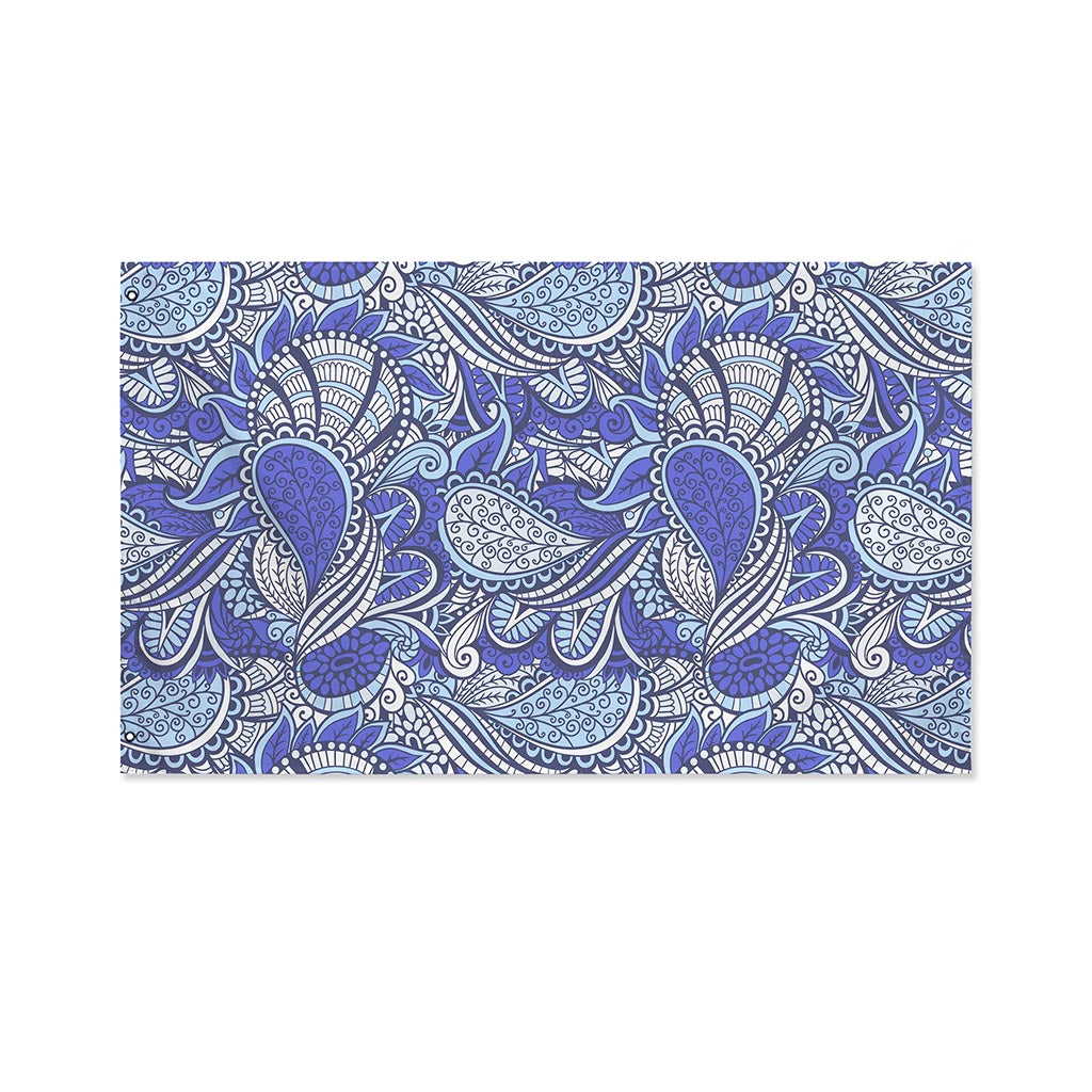 Pigeon Floral Bohemian Pattern Print Polyester Flag