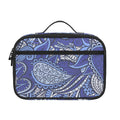 Pigeon Floral Bohemian Pattern Print Portable Lunch Bag