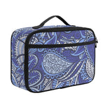 Pigeon Floral Bohemian Pattern Print Portable Lunch Bag