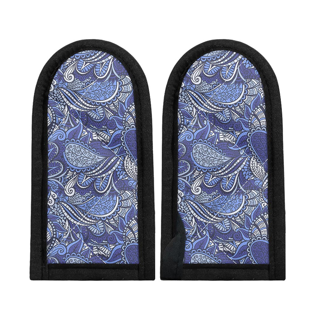 Pigeon Floral Bohemian Pattern Print Skillet Handle Cover