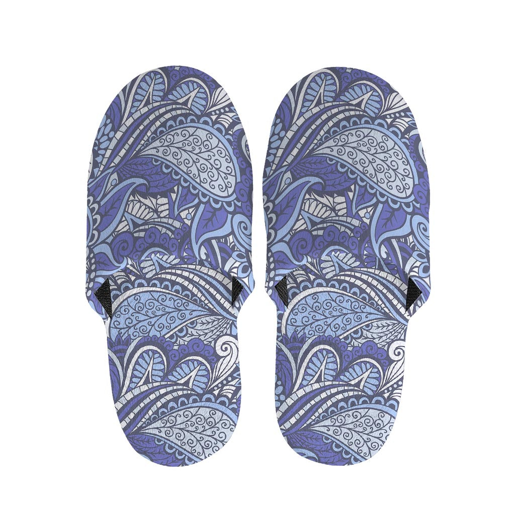 Pigeon Floral Bohemian Pattern Print Slippers